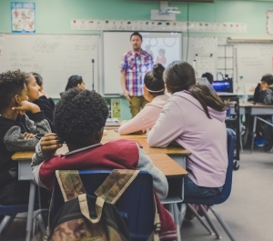 Students in classroom